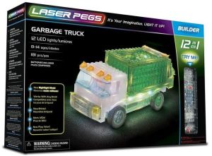 Laser Pegs 12w1 Garbage Truck (LASE0040) 1