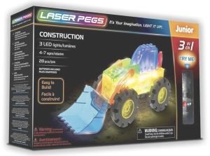 Laser Pegs Klocki 3 w 1 Construction 1