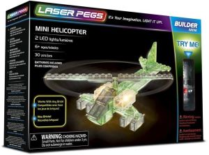 Laser Pegs Klocki Mini Helicopter (263140) 1