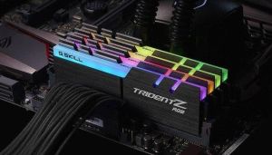 Pamięć G.Skill Trident Z RGB, DDR4, 32 GB, 3200MHz, CL14 (F4-3200C14Q-32GTZRX) 3