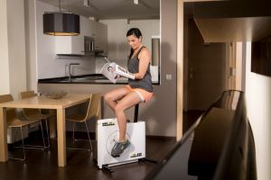 Rower stacjonarny BH Fitness Rower Pionowy Kube Bike (YF100) 5