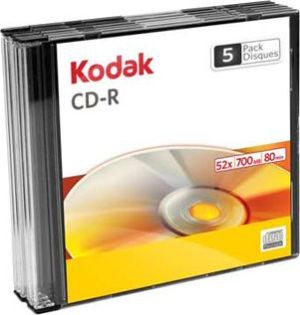 Kodak CD-R 700 MB 52x 1 sztuka (3936229 /1210405) 1