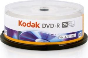 Kodak DVD-R 4.7 GB 16x 25 sztuk (3936177 /1410325) 1