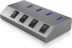 HUB USB Icy Box 4x USB-A 3.0 (IB-HUB1405) 2
