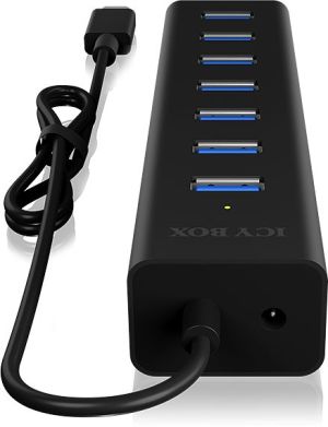 HUB USB Icy Box 7x USB-A 3.0 (IB-HUB1700-C3) 4