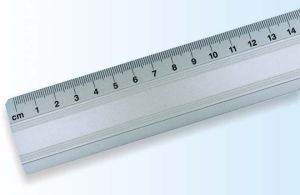 Leniar Linijka 100cm, aluminiowa (30074) 1