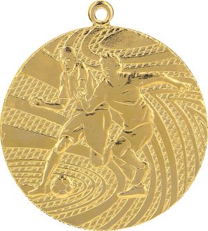 Tryumf Medal złoty- piłka nożna - medal stalowy (MMC1340/G) 1
