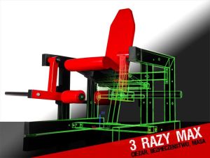 KELTON Hammer na mięśnie czworogłowe uda siedząc PM9 STRENGTH 2