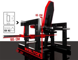 KELTON Hammer na mięśnie czworogłowe uda siedząc PM9 STRENGTH 6