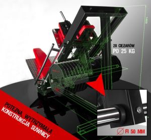 KELTON Hammer suwnica do wypychania i przysiadów, hack maszyna PM5 STRENGTH 3