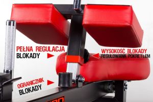 KELTON Hammer łydka siedząc, łydkownica PM4 STRENGTH 4