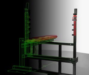 KELTON Ławka Hyperion HL3 HOME 2