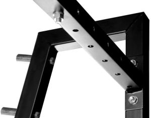 KELTON Stojaki na sztangę do wyciskania ramowe HS4 HOME czarne 6