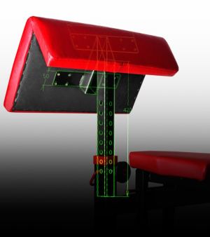 KELTON Modlitewnik z oparciem na klatkę HZ5 HOME 2