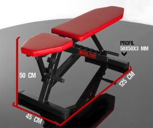 KELTON Ławka regulowana PL4 GYM EQUIPMENT 6