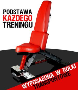 KELTON Ławka regulowana PL9 GYM EQUIPMENT 3