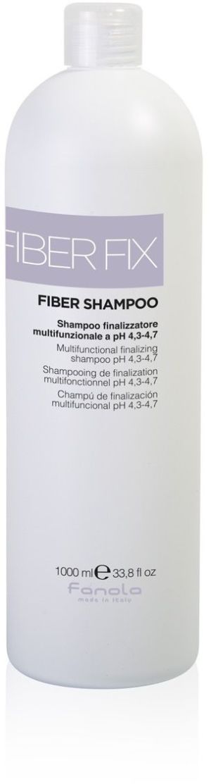 Fanola Fiber Fix Fiber Shampoo wielozadaniowy szampon do włosów farbowanych i rozjaśnianych 1000 ml 1