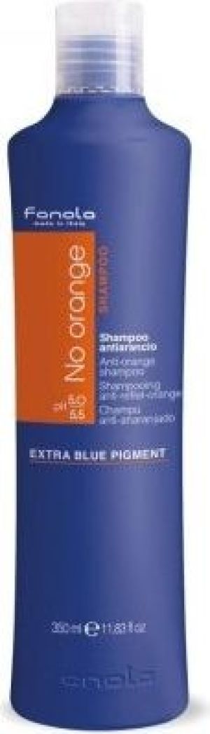 Fanola FANOLA_No Orange Anti-Orange Shampoo szampon niwelujący miedziane odcienie do włosów ciemnych farbowanych 350ml - 8032947864171 1