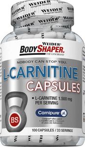 Weider Weider L-Carnitine Capsules 100 kaps. - WEI/122 1