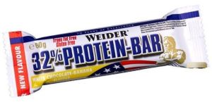 Weider Baton 32% Protein Bar 60g White Chocolate-Banana (WEI/009#BBCZE) 1
