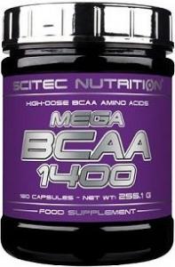 Scitec Nutrition Mega Bcaa 1400 - 180 kapsułek 1