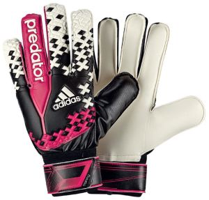 Adidas Rękawice bramkarskie Predator Training czarno-różowe r. 11 (G84127) 1