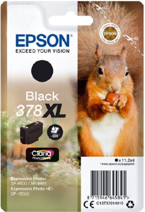 Tusz Epson Oryginalny tusz 378XL, black (C13T37914010) 1