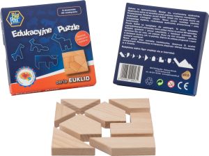 Big Fun Republic Edukacyjne Puzzle - seria Euklid 3