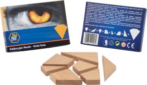 Big Fun Republic Edukacyjne Puzzle - seria Gem 2