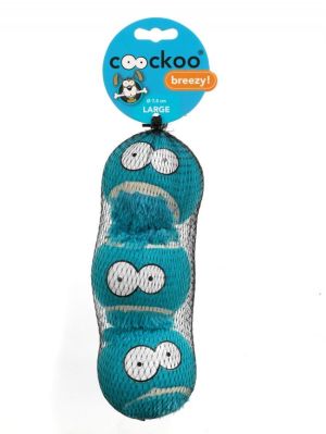 EBI Coockoo Zabawka Piłki Breezy Niebieskie S 3szt. 4.8cm 1
