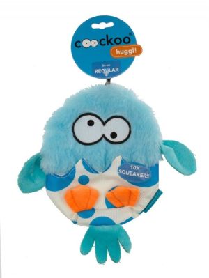 EBI Coockoo Zabawka Huggl Piszcząca Niebieska 24x18cm 1