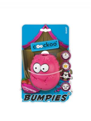 EBI Coockoo Zabawka Bumpies Róż/truskawka S <9kg 7x5.6x4.8cm 1