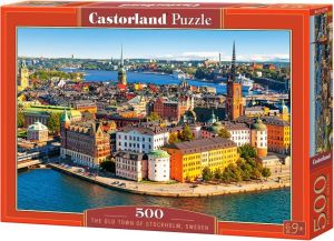 Castorland Puzzle 500 Sztokholm stare miasto, Szwecja 1