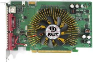 Karta graficzna Palit GeForce 8600 GT 1024MB 8600GT Super+ 1GB 128bit DDR2 HDMI DVI BOX 1