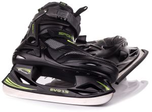Spokey Łyżwy męskie EVO 1.5 czarno-zielone r. 39 (834079) 5