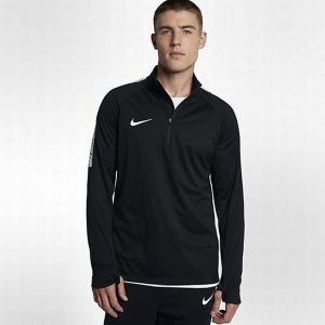 Nike Bluza piłkarska NK SHLD SQD Dril Top czarna r. L (888123 010) 1
