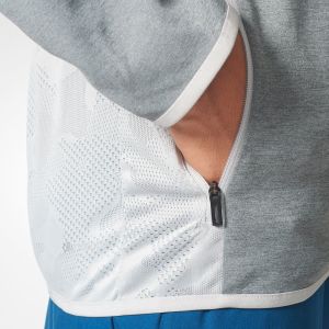 Adidas Bluza męska Workfz Climacool szara r. M (BR8804) 5