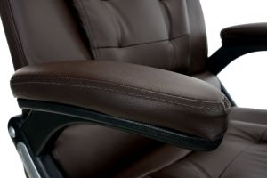 Krzesło biurowe CALVIANO Fotel biurowy MANAGER z masażem - brązowy 8