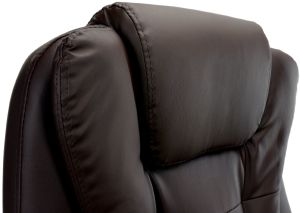 Krzesło biurowe CALVIANO Fotel biurowy MANAGER z masażem - brązowy 9