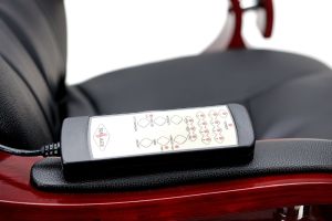 Krzesło biurowe CALVIANO Fotel Biurowy Prezydent z masażem - czarny 9