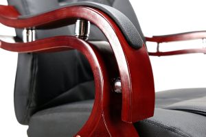 Krzesło biurowe CALVIANO Fotel Biurowy Prezydent z masażem - czarny 10