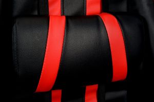 Fotel CALVIANO Gamer czarno-czerwony 4