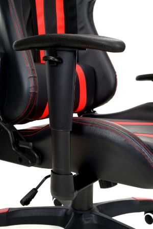 Fotel CALVIANO Gamer czarno-czerwony 5