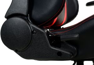 Fotel CALVIANO Gamer czarno-czerwony 9