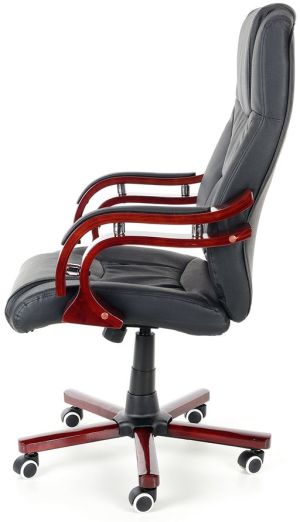 Krzesło biurowe CALVIANO Fotel Biurowy Prezydent czarny 11