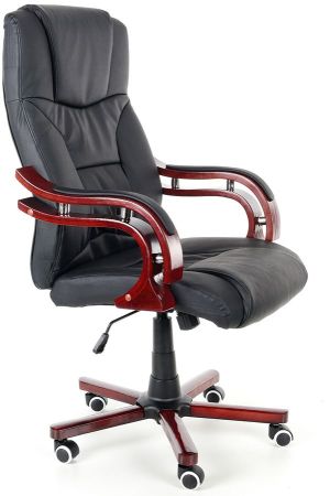 Krzesło biurowe CALVIANO Fotel Biurowy Prezydent czarny 7