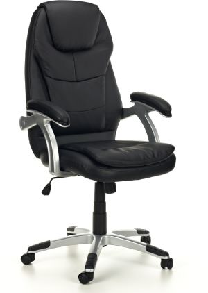 Krzesło biurowe CALVIANO Fotel Biurowy THORNET Czarny 1