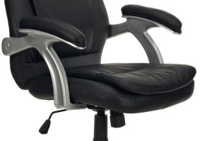 Krzesło biurowe CALVIANO Fotel Biurowy THORNET Czarny 7