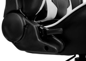 Fotel CALVIANO Gamer czarno-biały 7