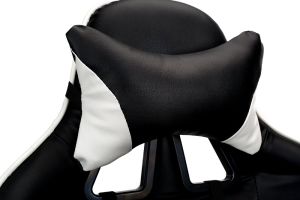 Fotel CALVIANO Gamer czarno-biały 9